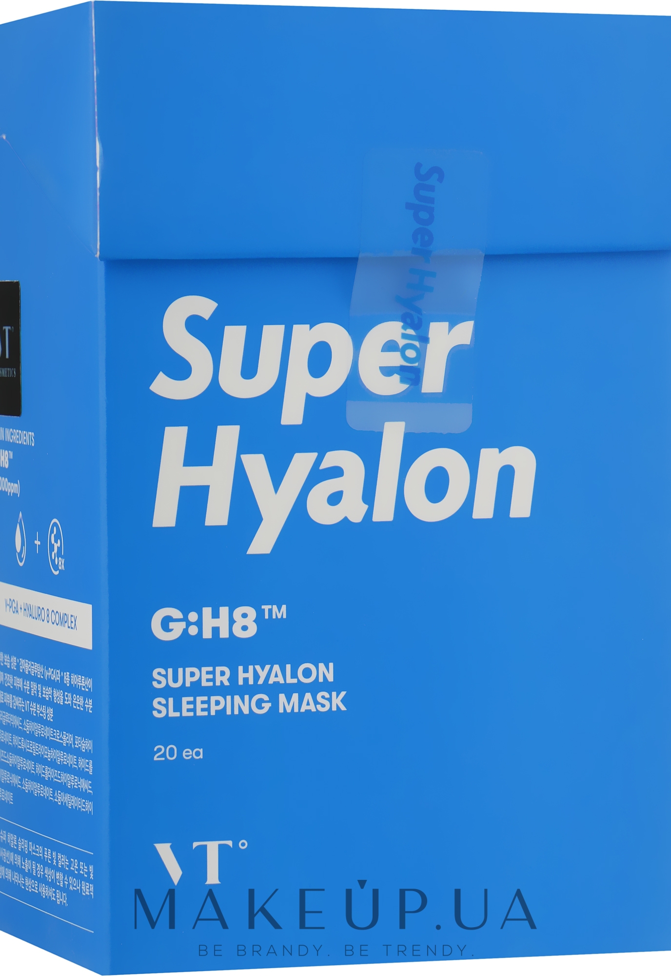 Суперзволожувальна нічна маска - VT Cosmetics Super Hyalon Sleeping Mask — фото 20x4ml