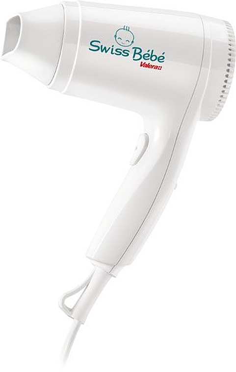 Фен для дитячого волосся, білий - Valera Swiss Bebe Hair Dryer — фото N1