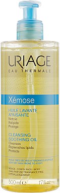 Заспокійлива очищувальна олія для обличчя і тіла - Uriage Xemose Oil — фото N1