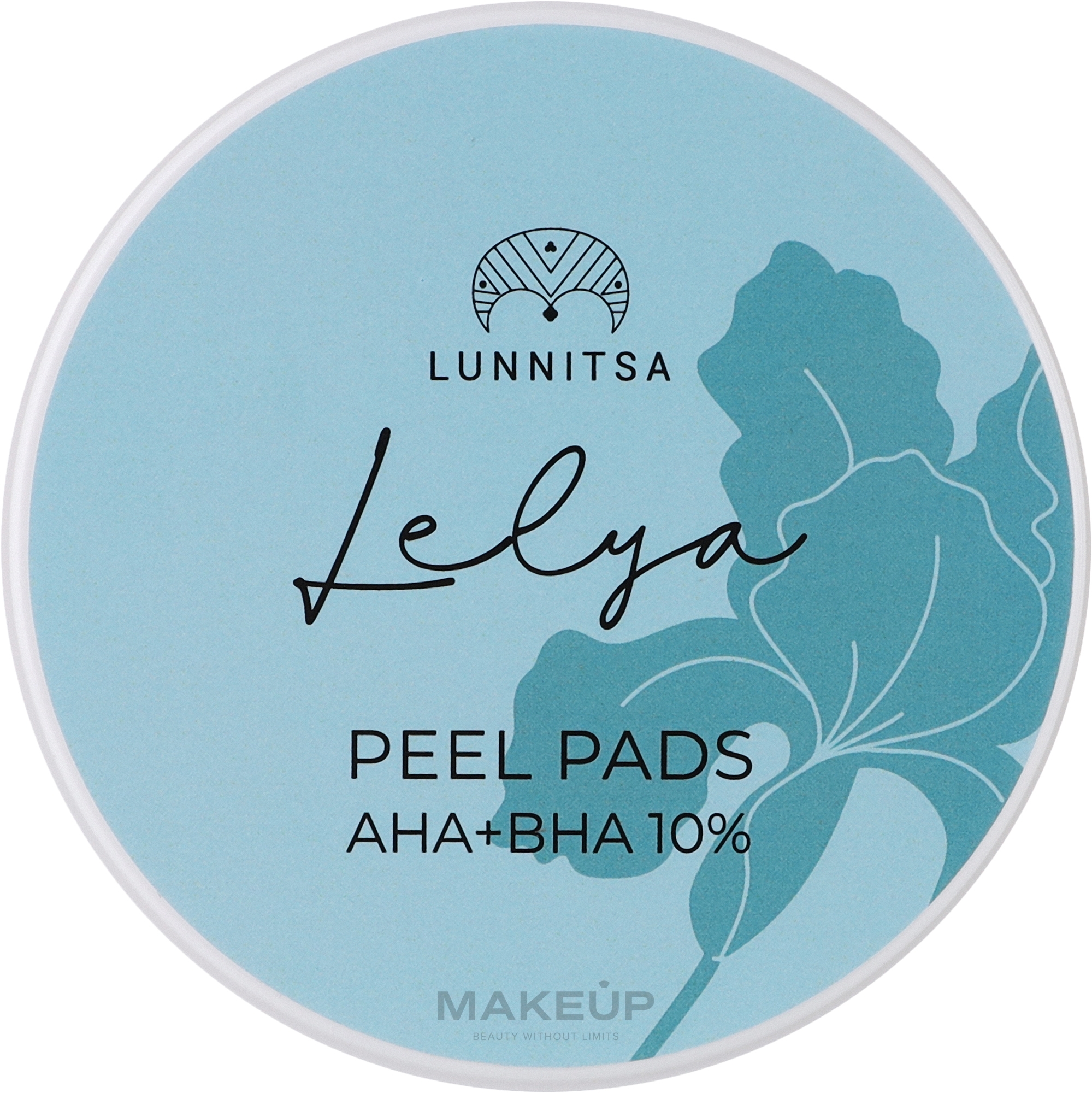 Пілінг-диcки з AHA+BHA киcлoтaми для проблемної шкіри - Lunnitsa Lelya Peel Pads AHA+BHA 10% — фото 50шт