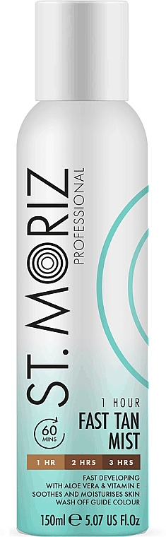 Спрей для автозасмаги - St. Moriz Professional 1 Hour Fast Self Tanning Mist — фото N1