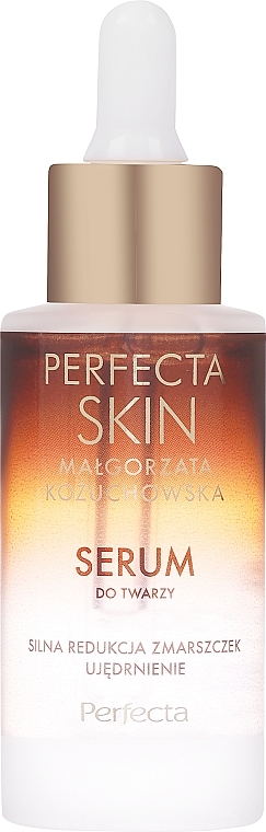 Зміцнювальна сироватка для обличчя проти зморщок 50+ - Perfecta Skin — фото N1