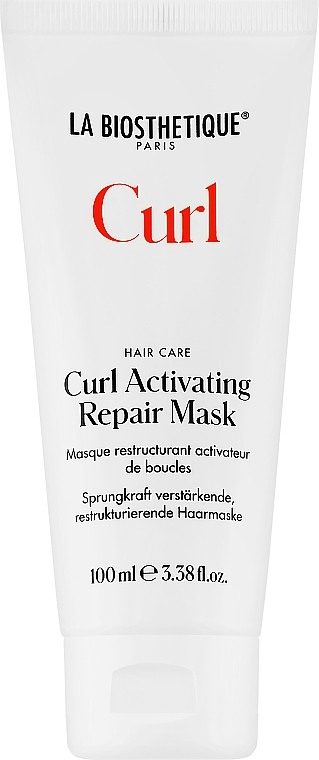 Маска для в'юнкого волосся - La Biosthetique Curl Activating Repair Mask — фото N1