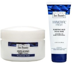 Духи, Парфюмерия, косметика Набор - Natural Sea Beauty Minerial Active (cr/50ml + mask/100ml)