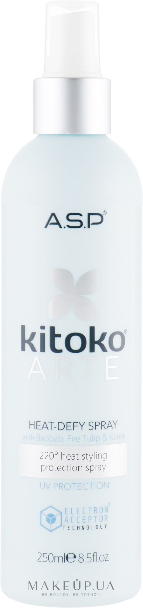 Термозащитный спрей для волос - ASP Kitoko Arte Heat Defy Spray — фото 250ml