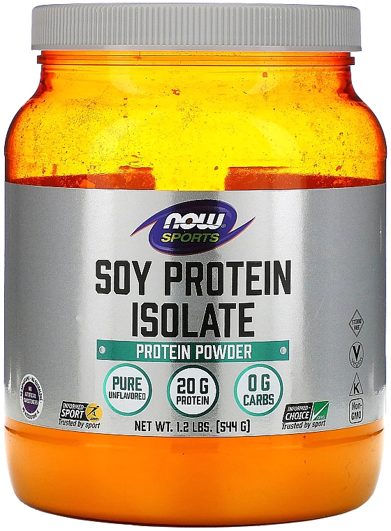 Ізолят соєвого протеїну - Now Foods Soy Protein Isolate Unflavored — фото N2