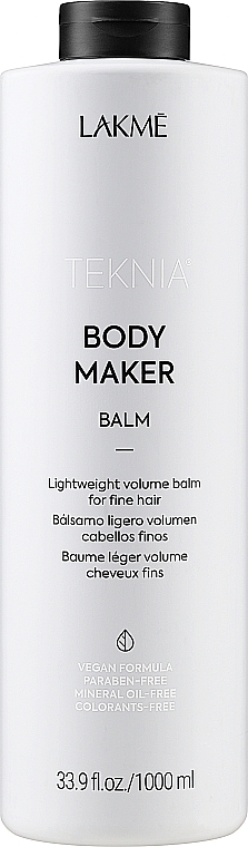 Бальзам для объема волос - Lakme Teknia Body Maker Balm — фото N3