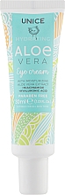 Духи, Парфюмерия, косметика Крем для кожи вокруг глаз с алоэ вера - Unice Hydrating Aloe Vera Eye Cream