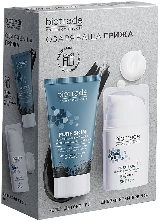 Набір - Biotrade Pure Skin (f/cr/50ml + f/gel/50ml) — фото N1