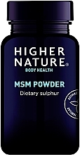 Парфумерія, косметика Дієтична добавка, 200 г - Higher Nature MSM Powder