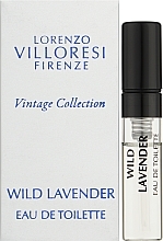 Духи, Парфюмерия, косметика Lorenzo Villoresi Vintage Collection Wild Lavender - Туалетная вода (пробник)