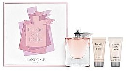 Парфумерія, косметика Lancome La Vie Est Belle - Набір (edp/100ml + b/lot/50ml + sh/gel/50ml)