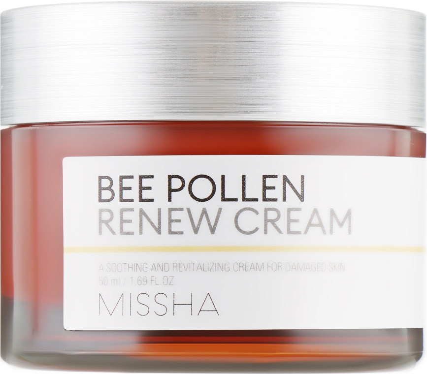 Відновлювальний крем для обличчя - Missha Bee Pollen Renew Cream — фото N2