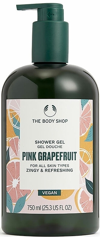 Гель для душа "Розовый грейпфрут" - The Body Shop Pink Grapefruit Vegan Shower Gel — фото N3