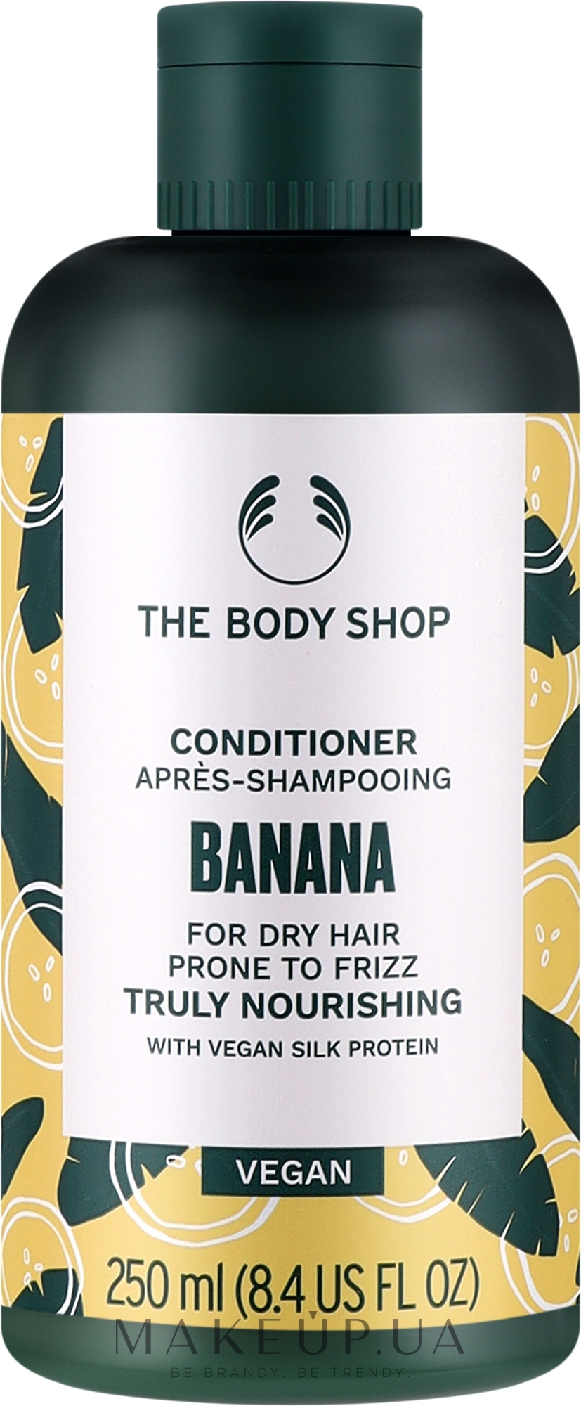 Кондиціонер для живлення волосся "Банан" - The Body Shop Banana Truly Nourishing Conditioner Vegan — фото 250ml