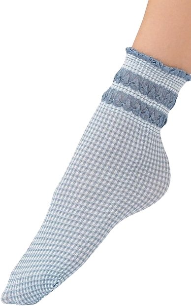 Шкарпетки жіночі "Lisetta", argento - Veneziana — фото N1