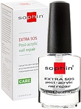 Засіб для екстренного відновлення дуже пошкоджених нігтів - Sophin Extra SOS Post-Acrylic Nail Repair — фото N1