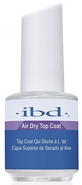 Быстросохнущее верхнее покрытие для лака - IBD Air Dry Top Coat — фото N1