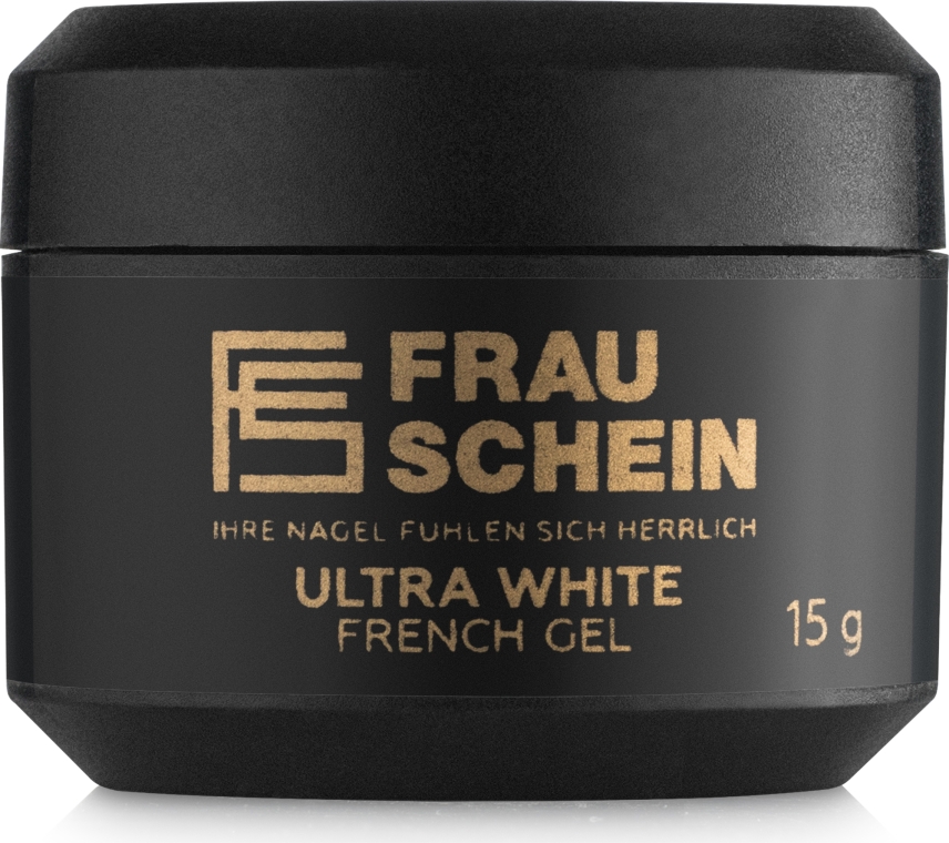 Гель для нарощування - Frau Schain Ultra White French Gel