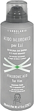 Піна для гоління з гіалуроновою кислотою для чоловіків - L'Erbolario Shaving Foam Hyaluronic Acid for Him — фото N1