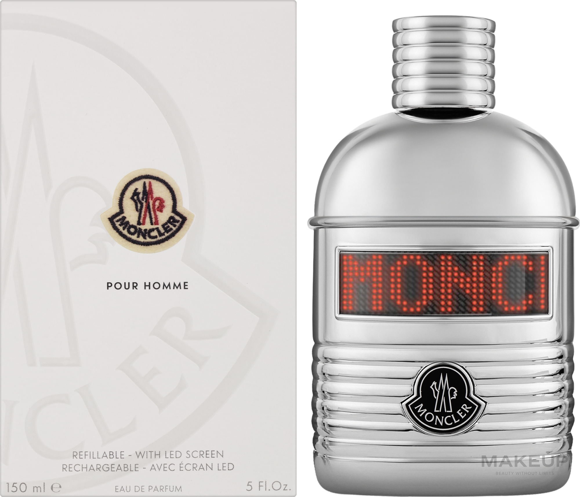 Moncler Pour Homme Eau - Парфюмированная вода (сменный блок) — фото 150ml