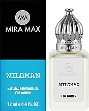 Mira Max Wildman - Парфюмированное масло для мужчин — фото N2
