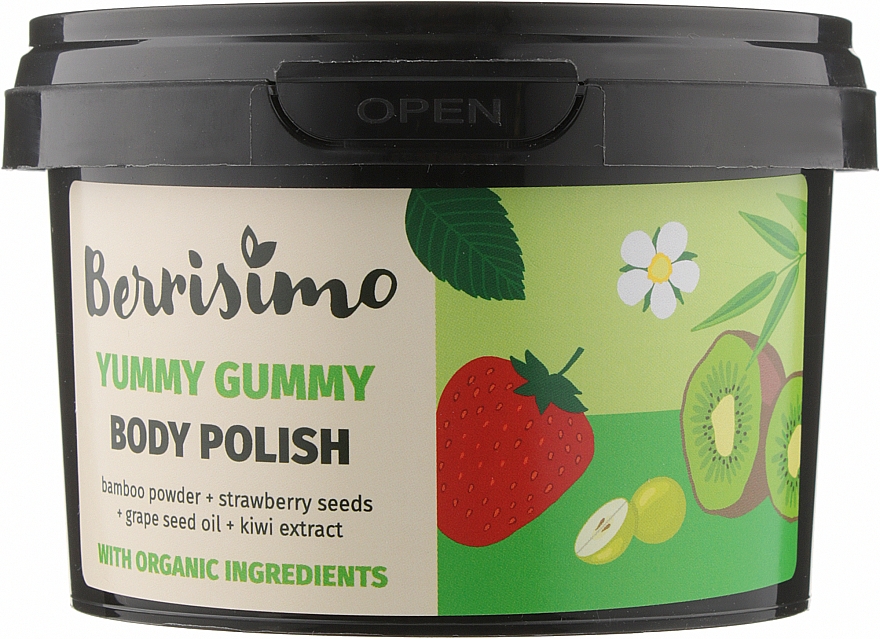 Пілінг для тіла - Beauty Jar Berrisimo Yummy Gummy Body Polish — фото N1