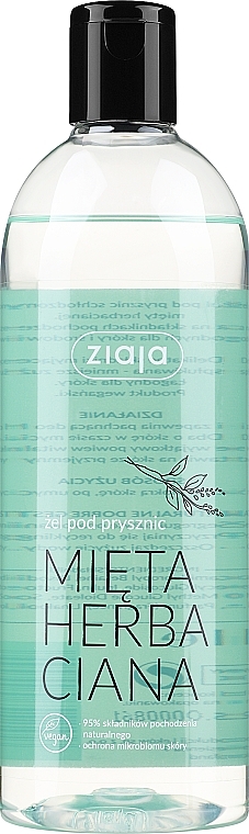 Гель для душа "Чайная мята" - Ziaja Shower Gel — фото N1