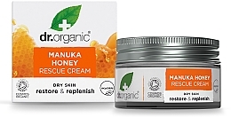 Крем для обличчя "Мед манука" - Dr. Organic Manuka Honey Rescue Cream — фото N1