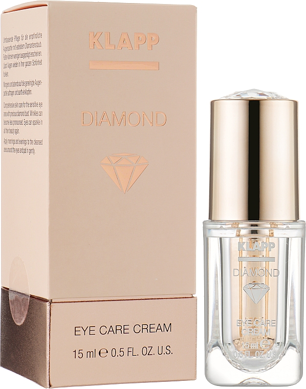Крем для шкіри навколо очей - Klapp Diamond Eye Care Cream — фото N2