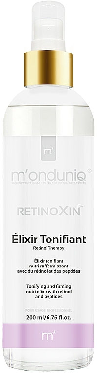 Тонизирующий эликсир для лица с ретинолом и пептидами - M'onduniq Retinoxin Tonifying And Firming Nutri Elixir With Retinol And Peptides — фото N1