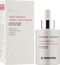 Ампульная сыворотка с коллагеном - Medi Peel Derma Maison Time Wrinkle Collagen Volume Ampoule — фото N2