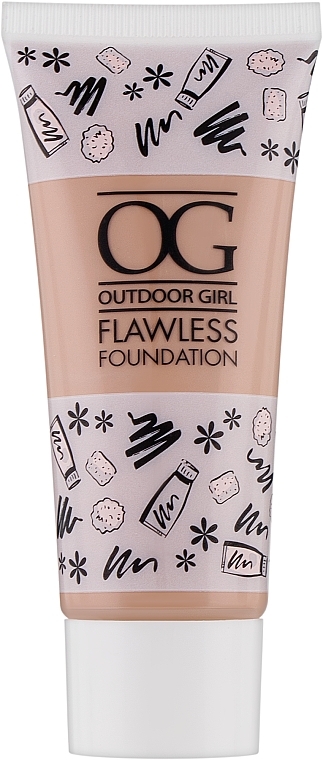 Тональный крем для лица - Outdoor Girl Flawless Foundation 