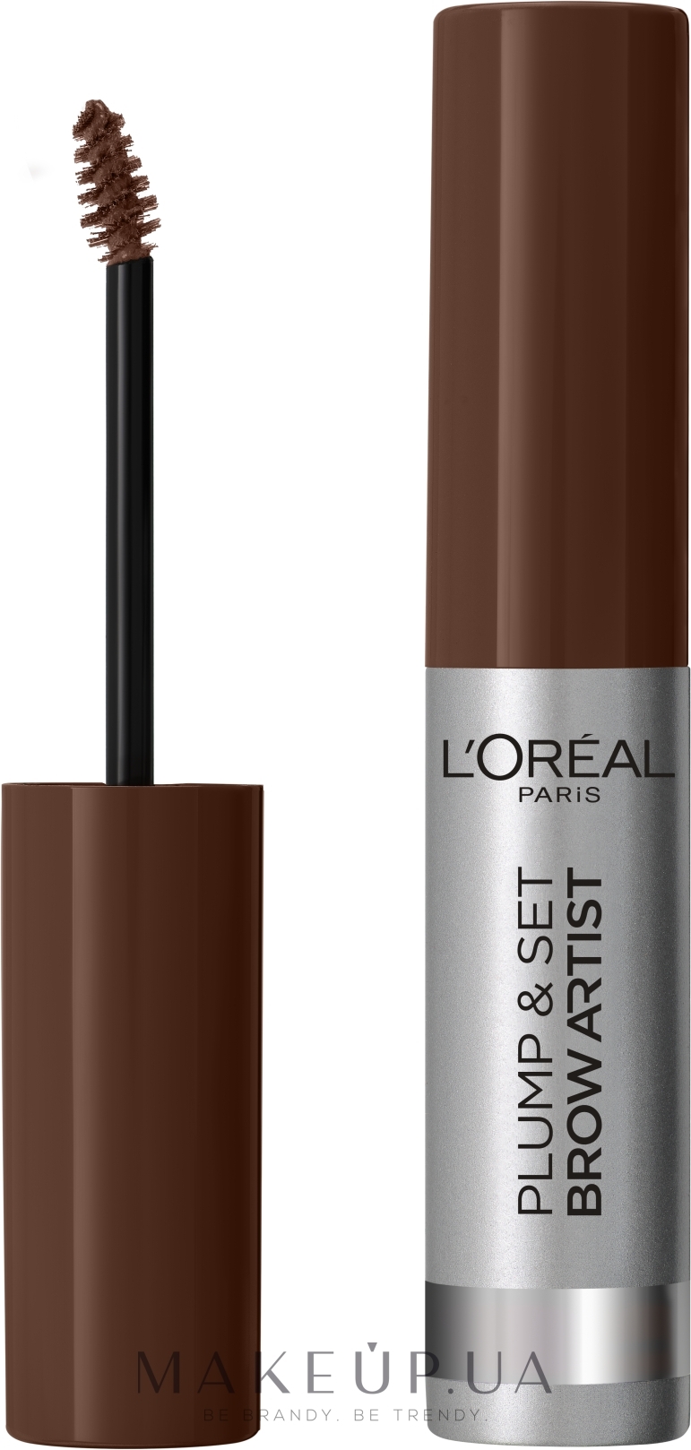 Туш для брів для фіксації форми та надання кольору - L`Oréal Paris Infallible 24H Brows — фото 105 - Коричневый