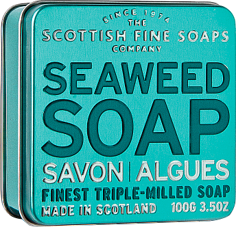 Мило "Морські водорості" - Scottish Fine Soaps Seaweed Soap In A Tin — фото N1
