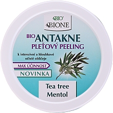 Пилинг для лица - Bione Cosmetics Antakne Facial Peeling Tea Tree and Menthol — фото N2