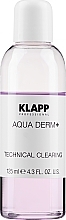 Духи, Парфюмерия, косметика Средство для очищения - Klapp Aqua Derm + Technical Clearing