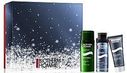 Духи, Парфюмерия, косметика Набор - Biotherm Homme Age Fitness (sh/gel/40ml + foam/50ml + a/sh/cr/50ml)