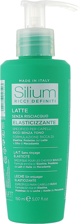 Молочко для еластичності волосся "Ідеальні локони" - Silium Elasticizing Milk