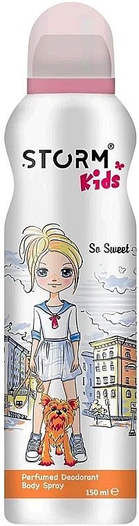 Парфумований дезодорант-спрей для дітей - Storm So Sweet Perfumed Deodorant Spray — фото N1