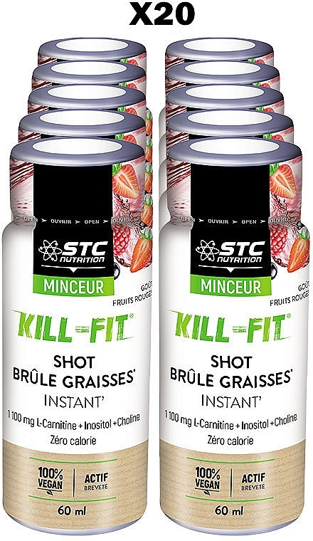 Жиросжигающий и энергетический концентрат "Килл-фит шот" - STC Nutrition Kill-Fit Shot — фото N1