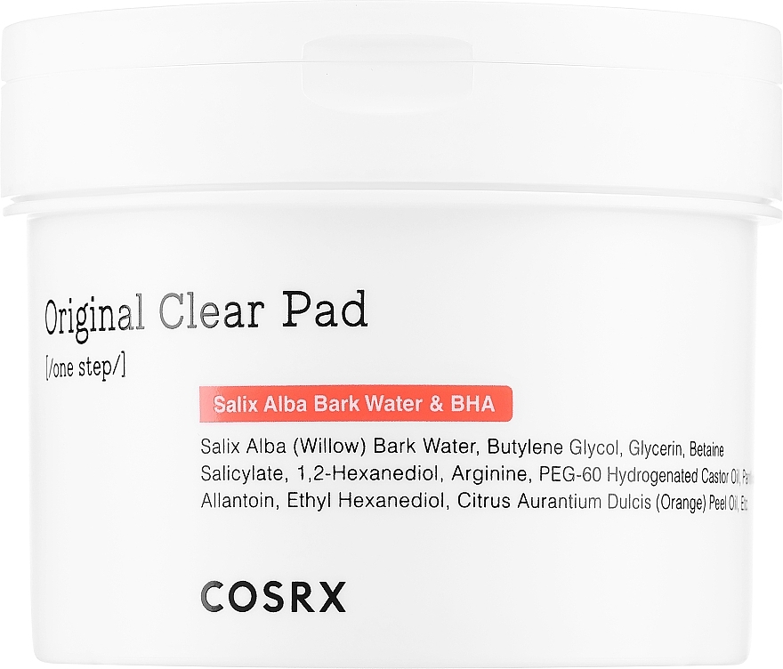 Спонжі з ВНА-кислотами, 70 шт - Cosrx One Step Pimple Clear Pads