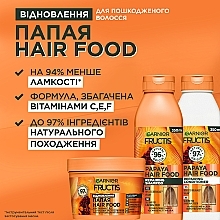 Бальзам-ополаскиватель "Папайя" для поврежденных волос - Garnier Fructis HairFood — фото N2