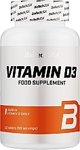 Парфумерія, косметика Харчова добавка "Вітамін D3", 50 mcg - BiotechUSA Vitamine D3