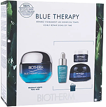 Духи, Парфюмерия, косметика Набор - Biotherm Blue Therapy Accelerated (cr/50ml + eye/cr/5ml + elixir/7ml + cr/15ml)