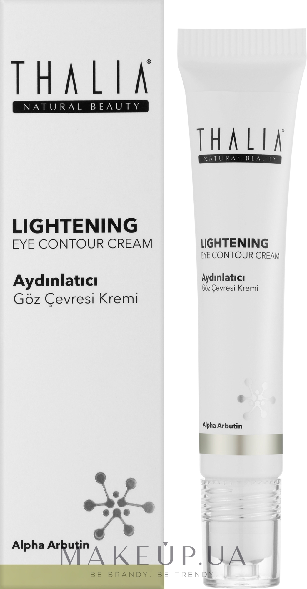 Освітлювальний крем для шкіри навколо очей - Thalia Lightening Eye Contour Cream — фото 15ml