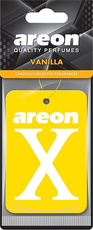 Ароматизатор "Ваниль" - Areon X Quality Perfumes Vanilla — фото N1