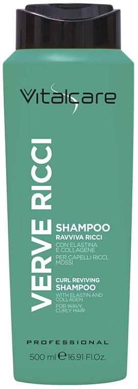 Шампунь для кучерявого та хвилястого волосся - Vitalcare Professional Verve Ricci Shampoo — фото N1