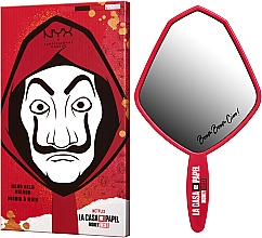 Зеркало для макияжа - NYX Professional Makeup La Casa De Papel Money Heist Hand Held Mirror — фото N2