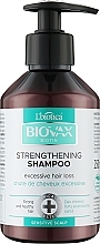 Духи, Парфюмерия, косметика Стимулирующий укрепляющий шампунь для волос - Biovax Biotin Strengthening Shampoo